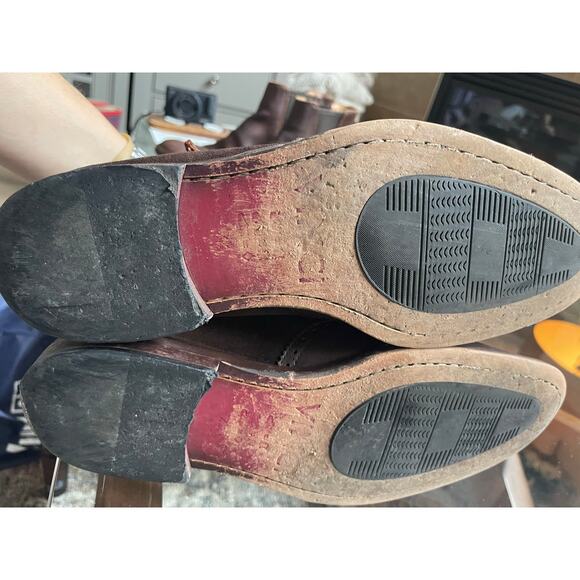 Vince The Albus luxury wingtip double monk brogue strap brown boot size 10.5 men - Picture 6 of 8